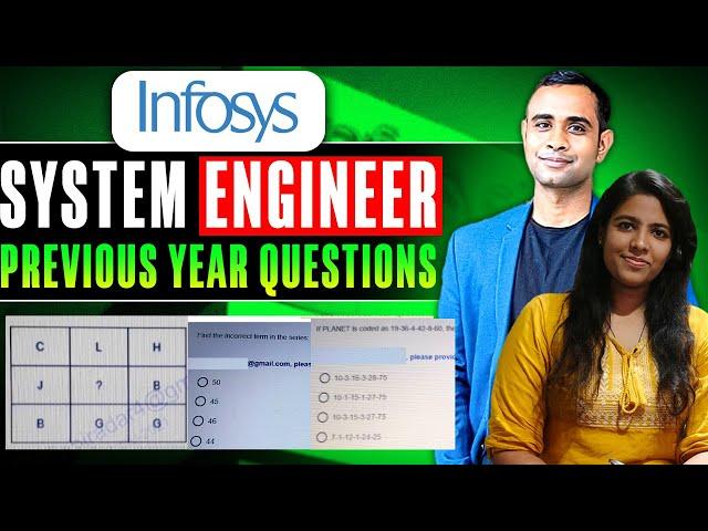 INFOSYS Previous Year Questions | Infosys System Engineer | OnlineStudy4U