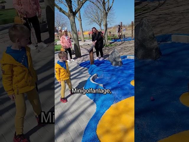 Minigolfanlage in Greetsiel hat eröffnet #ostfriesland