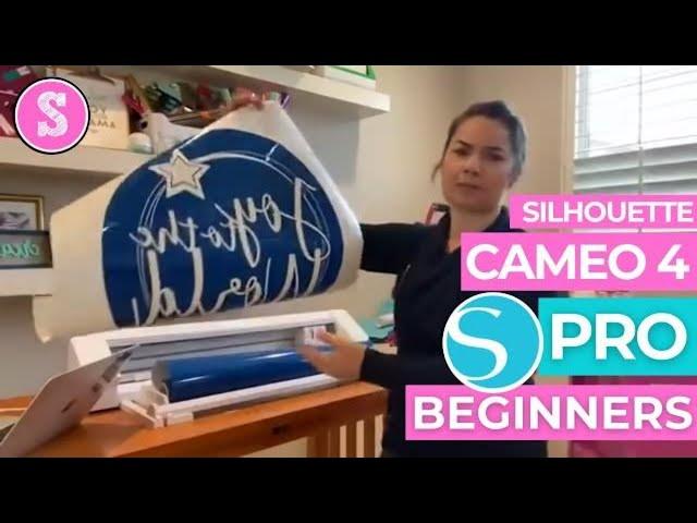  Silhouette CAMEO 4 Pro for Beginners: First Cut