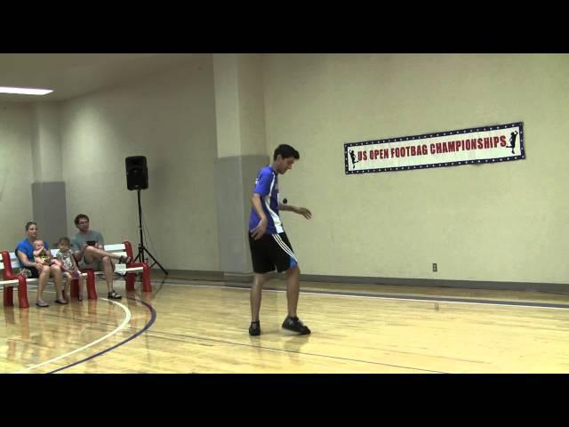 2013 US Footbag Championships - Finals - Brian Sherrill