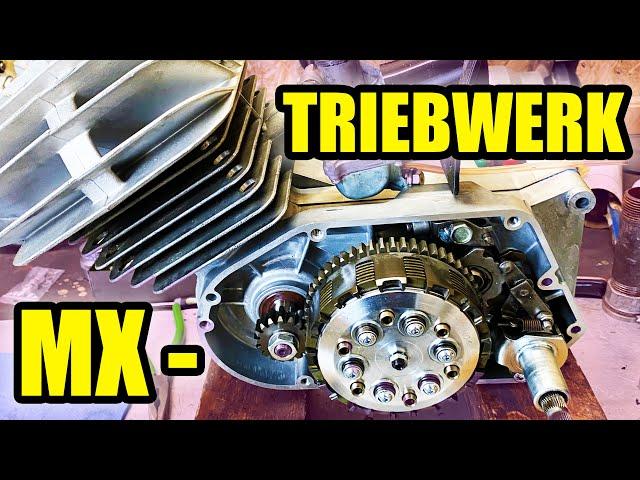 Simson-Cross TRIEBWERK steht! [ Ronge K7 Einbau ] || Motor-Bau #3