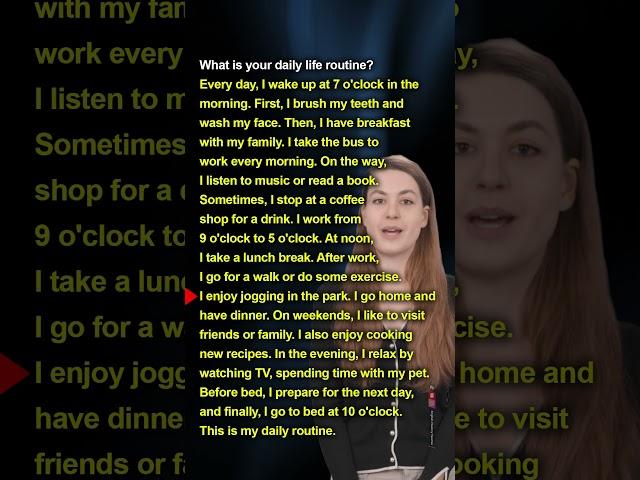 Improve Your English Listening and Speaking with Daily Life Routine