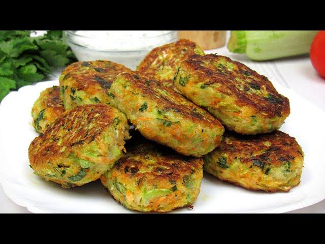 THREE recipes how to cook zucchini tasty and easy! Zucchini cutlets, casserole, zucchini cake