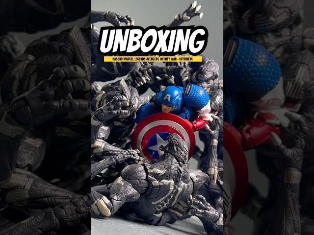 Unboxing: Hasbro Pulse Marvel Legends Avengers Infinity War - Outriders #avengers #marvel #mcu