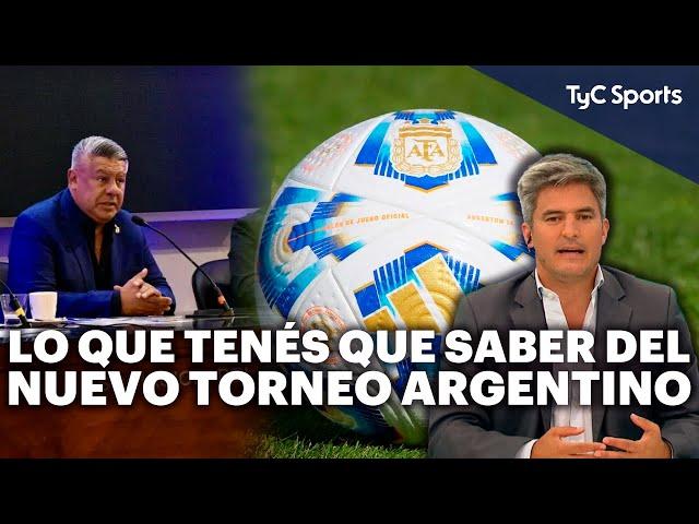 El NUEVO FORMATO del FÚTBOL ARGENTINO  ANÁLISIS, críticas y TODO LO QUE HAY QUE SABER  AFA