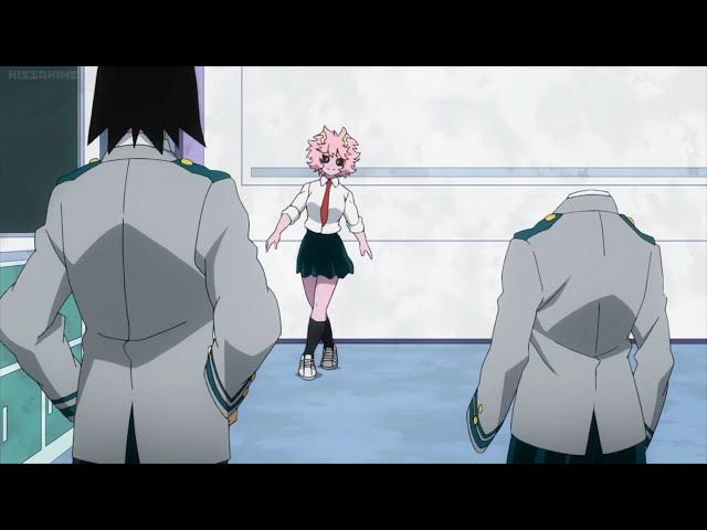 Mina Teaches Izuku Dancing