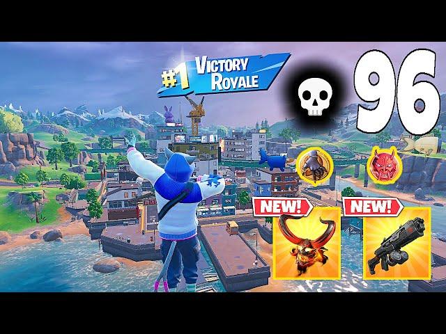 96 Elimination Solo Vs Squads "Zero Build" Gameplay Wins (Fortnite Chapter 6 Season 1 PC Keyboard)