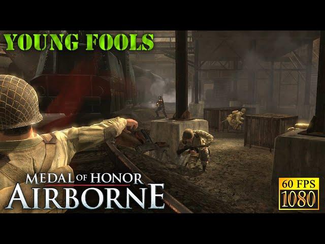 Medal of Honor: Airborne. Part 5 "Young Fools" [HD 1080p 60fps]