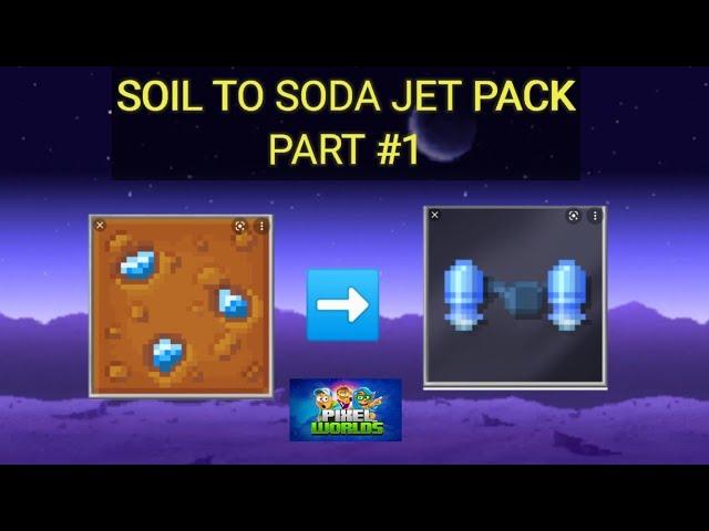 Soil To SJP Part #1 | Pixel worlds | #Pixelworlds