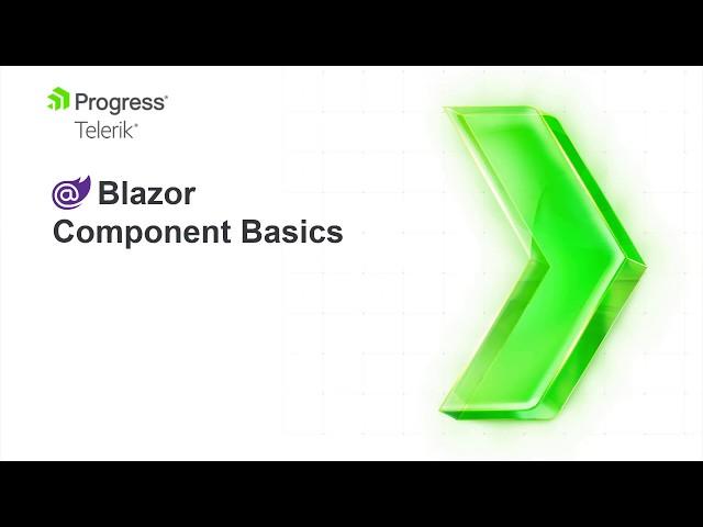 Blazor Component Basics