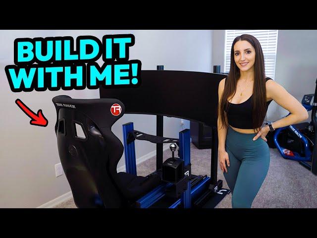 Trak Racer TR160S x Samsung G9 57"!! Full Sim Racing Setup - Part 2