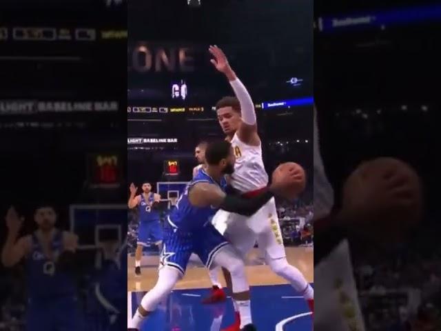 Trae Young gets FAKED OUT #shorts