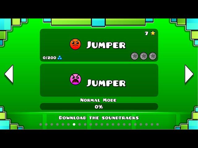 Geometry Dash 1.0 vs 2.1