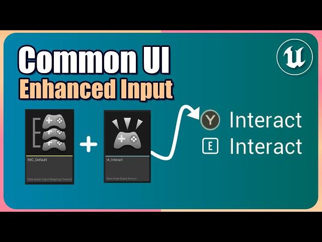 CommonUI enable enhanced input support for navigation and action widgets in sample BP UE5 project