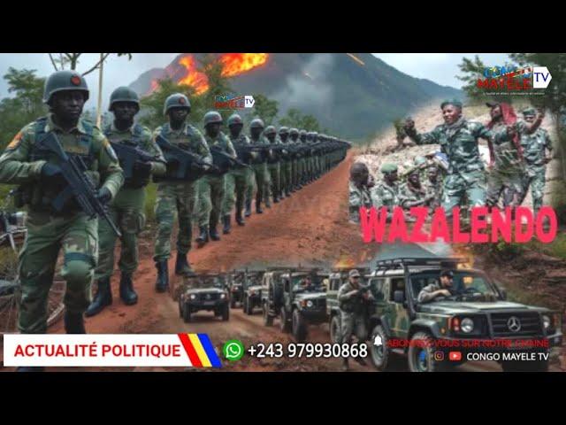 SUSPENSE TOTAL TENSION CHEZ KAGAME, M23 SOUS LE FEU  DE WAZALENDO, ARRIVÉ DES SNIPERS AU FRONT..