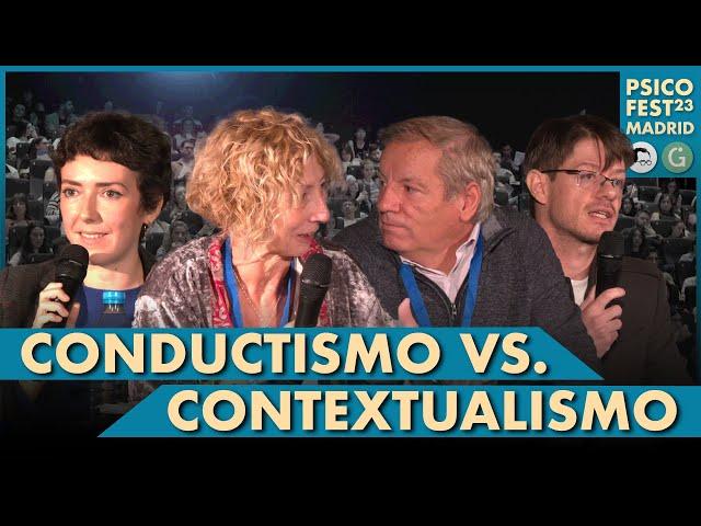 CONDUCTISMO vs CONTEXTUALISMO - María Xesús Froxán, Natalia Andrés López, Luis Valero y José Olid