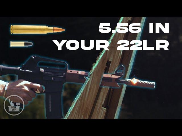 What if you shoot 5.56 through a Titanium 22lr Suppressor? | Stealth Additive Works Katan