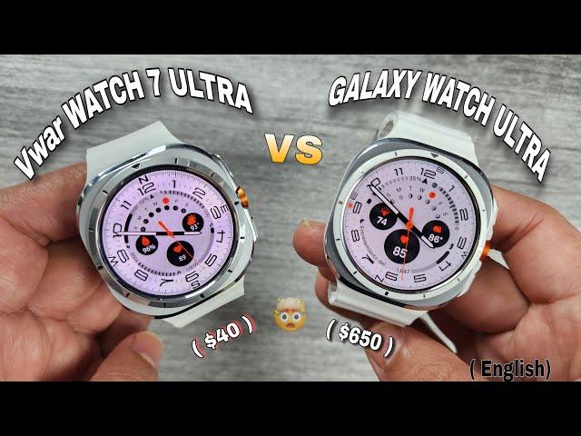 VWAR 7 ULTRA VS GALAXY WATCH ULTRA 