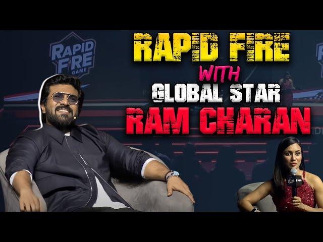 Rapid Fire With Global Star Ram Charan | Ram Charan | Ram Charan Latest Interviews |