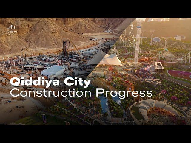 Qiddiya City Construction Progress