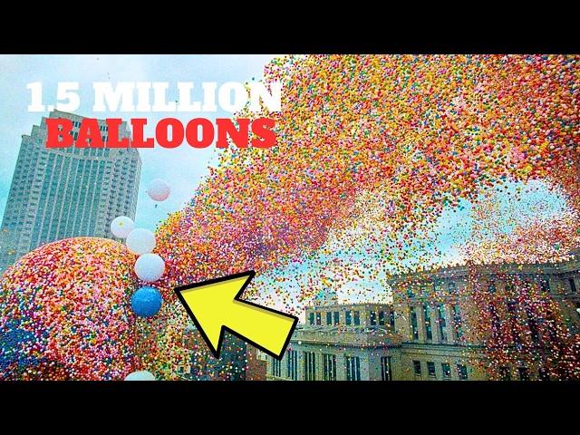 Man Releases 1.5 Million Balloons in Cleveland—You Won’t Believe What Happened Next