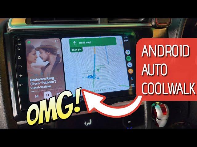 How to get Android Auto Coolwalk? | Detailed Features & REVIEW | Honda WRV Demo | TravelTECH