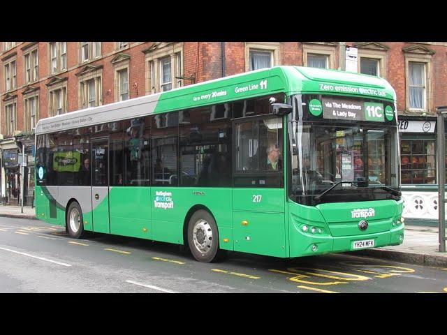 Buses Trains & Trams in Nottingham | June 2024