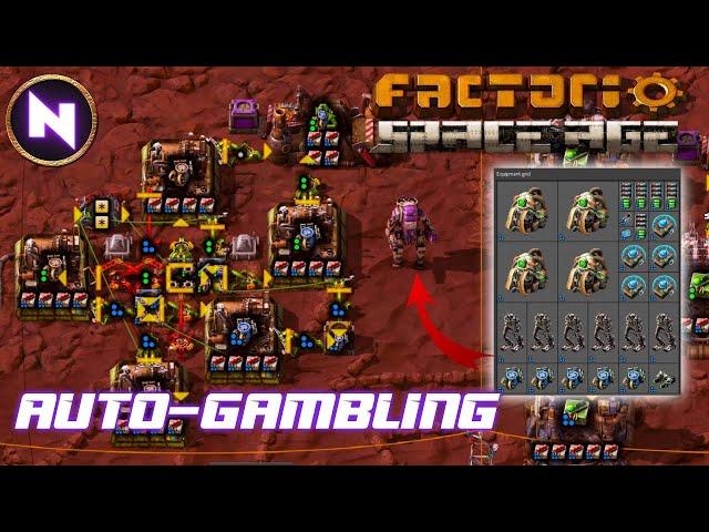 UPCYCLING! How To Automate Gambling For Rare Armor | 11 | Factorio SPACE AGE