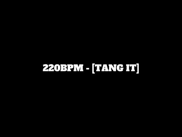 “220BPM - [TANG IT]” - (Prod. HydroBoi) #jerseyclub