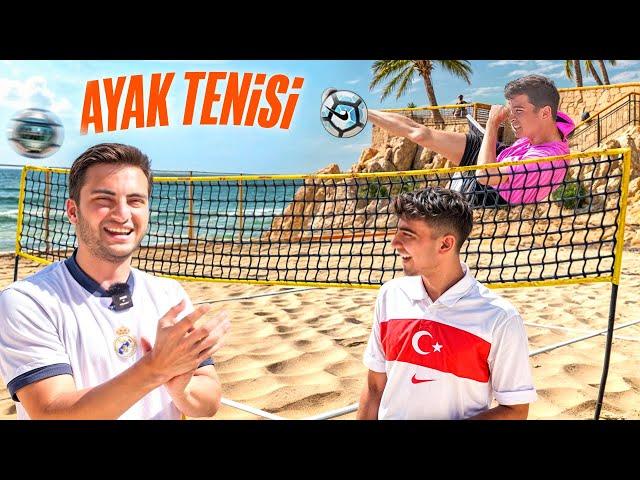 AYAK TENİSİ OYNADIK ! (LOS GALACTICOS)