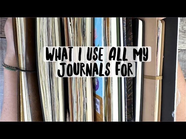 What I Use All My Journals For