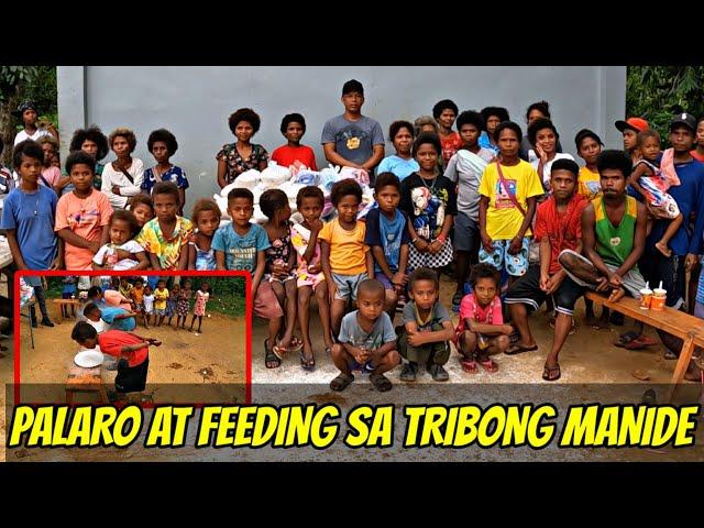 FEEDING AT PALARO SA MGA TRIBONG MANIDE