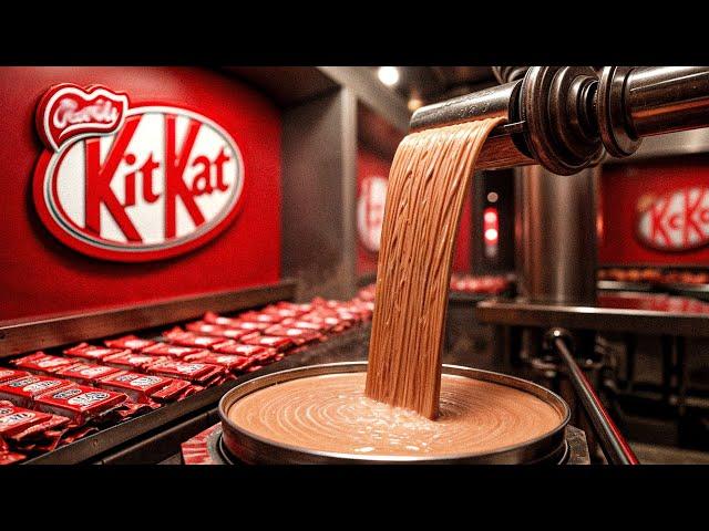 How Millions of KitKat Bars Are Made in a Factory Every Day