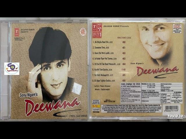 DEEWANA BY SONU NIGAM PART-1 !! Hits Of 90's Indipop !! Childhood memories ‎@ShyamalBasfore 