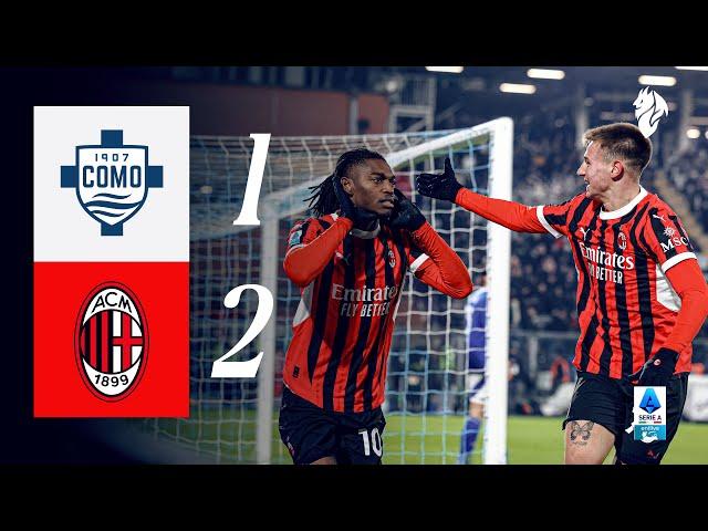 Theo levels it, Leão wins it at the Sinigaglia | Como 1-2 AC Milan | Highlights Serie A