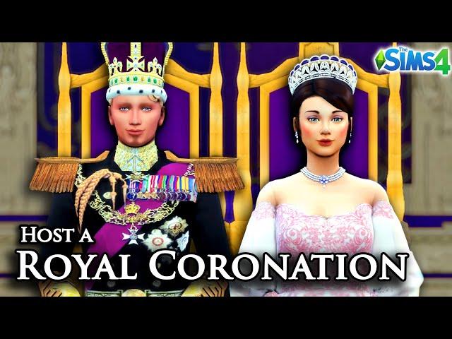 ROYALTY MOD: How to Host a Royal Coronation Ceremony in The Sims 4 | Mod Overview