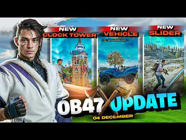 ( OB -47 UPDATE ) TOP-15 SHOKING CHANGES || FREE FIRE NEW UPDATE