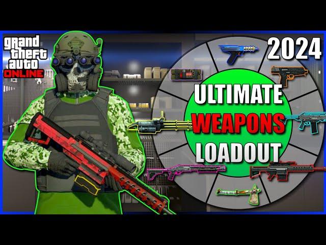 GTA Online Ultimate Weapons Loadout 2024 | BEST Weapons and Why