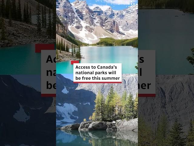 Access to Canada’s national parks will be free this summer