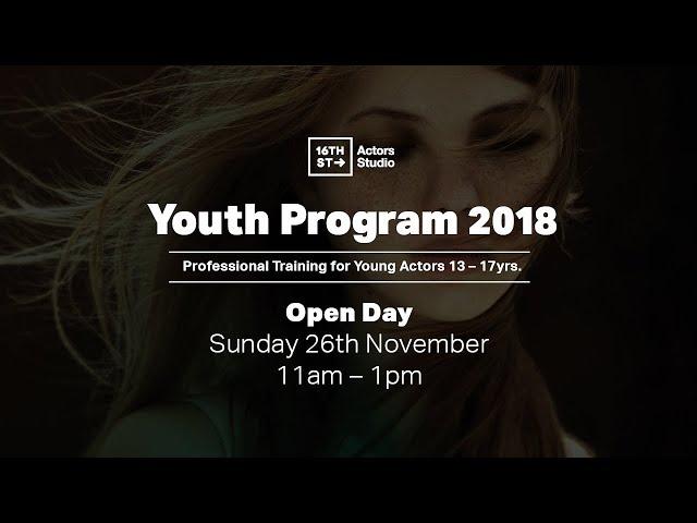 16th Street Actors Studio | Youth Program 2018