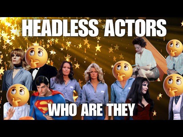 Name the Headless Actors [Quiz Mix Challenge]