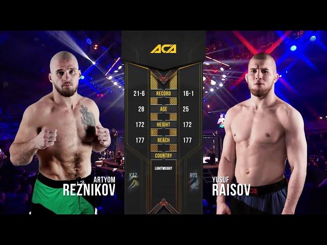 Артем Резников vs. Юсуф Раисов | Artem Reznikov vs. Yusuf Raisov | ACA 111 - Moscow