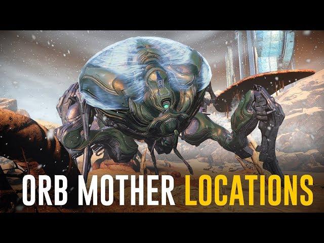 Orb Mother Locations! [Fortuna & Orb Vallis] (Warframe)