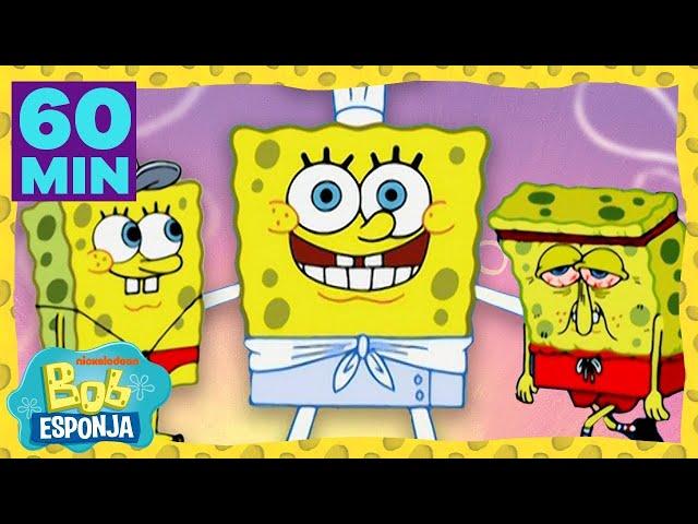 Bob Esponja | O Melhor da 8ª  Temporada de Bob Esponja em 1 hora! Parte 2