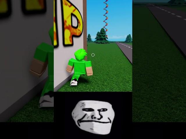 Roblox IQ Moment (Troll Face Meme) #shorts