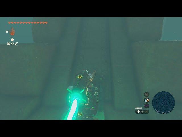 Entering Gerudo Town as the devs intended