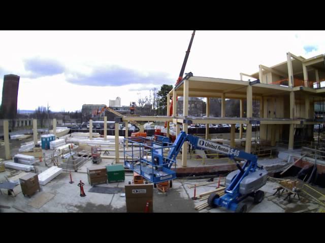 3 18 2016 - UMass Design Building Construction Timelapse