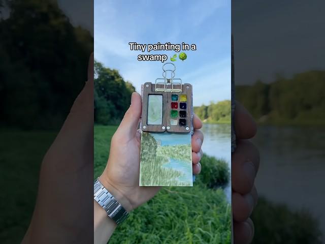 Grab yours NanoPalette and go outside to paint  link in bio. #painting #art