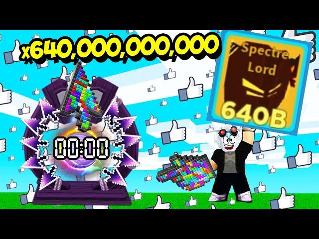 640,000,000,000 КЛИКОВ ЗА 1 КЛИК! ЧИТЕРСКИЙ СЕКРЕТНЫЙ ПИТОМЕЦ! ROBLOX Clicker Simulator