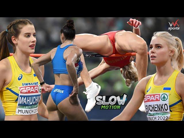 Women's Jump Events FINALS in SLOW MOTION | European Athletics Championships Munich 2022